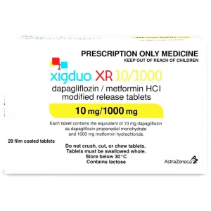 XIGDUO XR 10 1000MG 28TAB